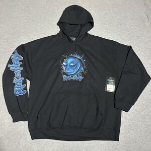 Goat Crew x Rick And Morty Adult Swim  Hoodie Men's‎ Size XL Black BNWT